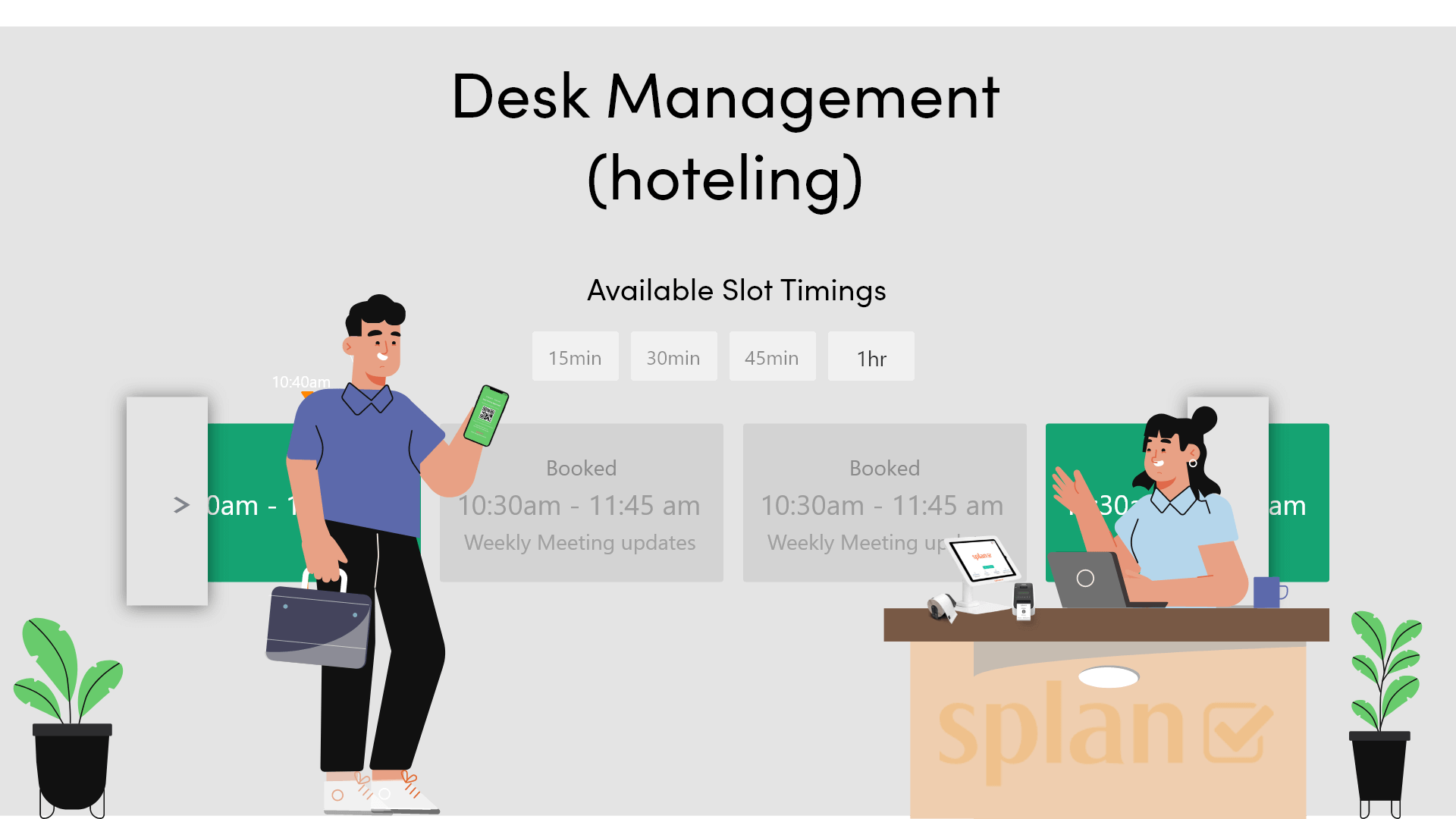 Splan Desk Space Management Hoteling